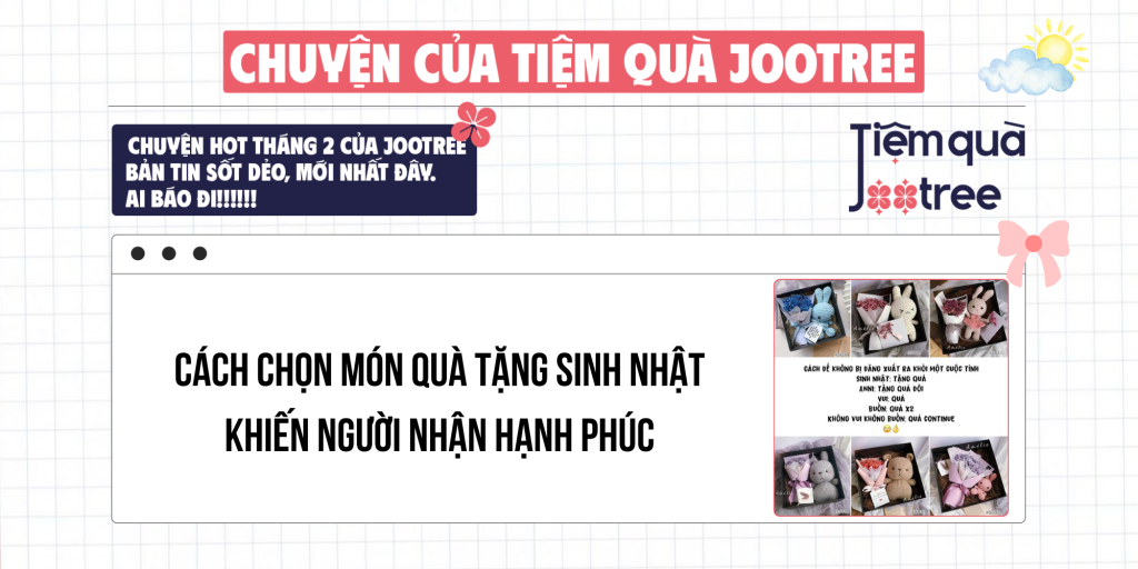 quà tặng sinh nhật